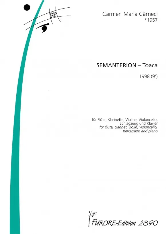 Furore Edition Semanterion Toaca Partitur Ensemble Sextett