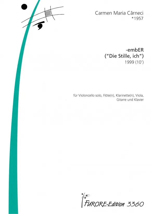 Furore Edition -embER die Stille, ich Partitur Ensemble
