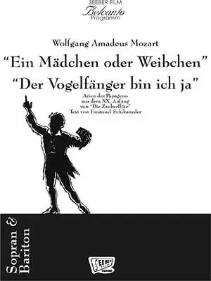 Seeber Film Verlag Zwei Arien des Papageno Noten Bariton Blasorchester