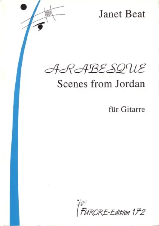 Furore Edition Arabesque, scenes from Jordan Gitarrennoten