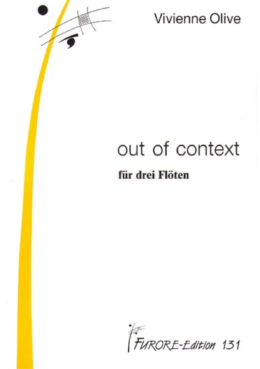 Furore Edition Out of Context Noten 3 Flöten