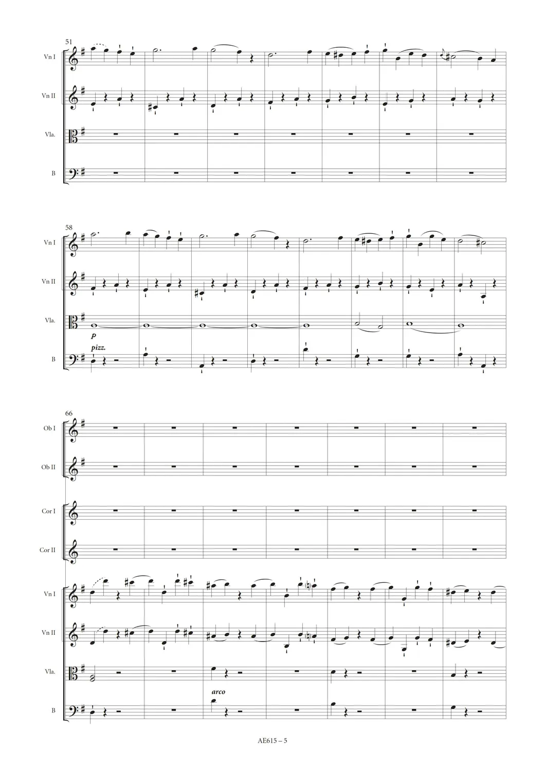 Artaria Saint-Georges Symphony in G major, Op. 11 No. 1 Noten