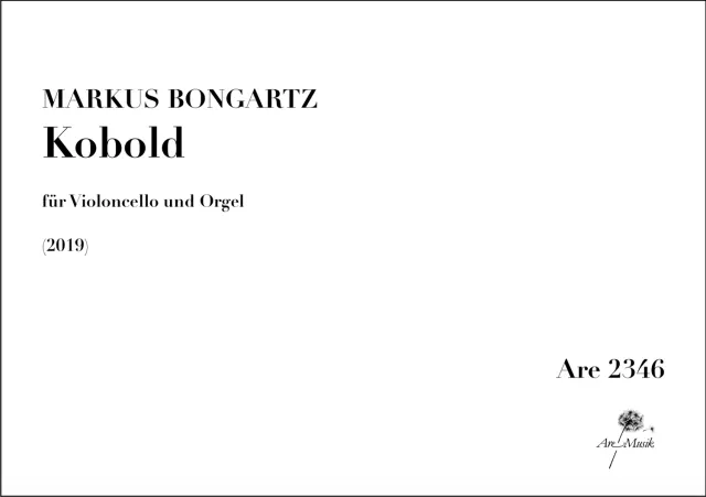 Are Musik Verlag Kobold Noten für Cello und Orgel