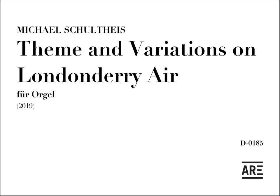 Are Musik Verlag Schultheis Londonderry Air Orgelnoten