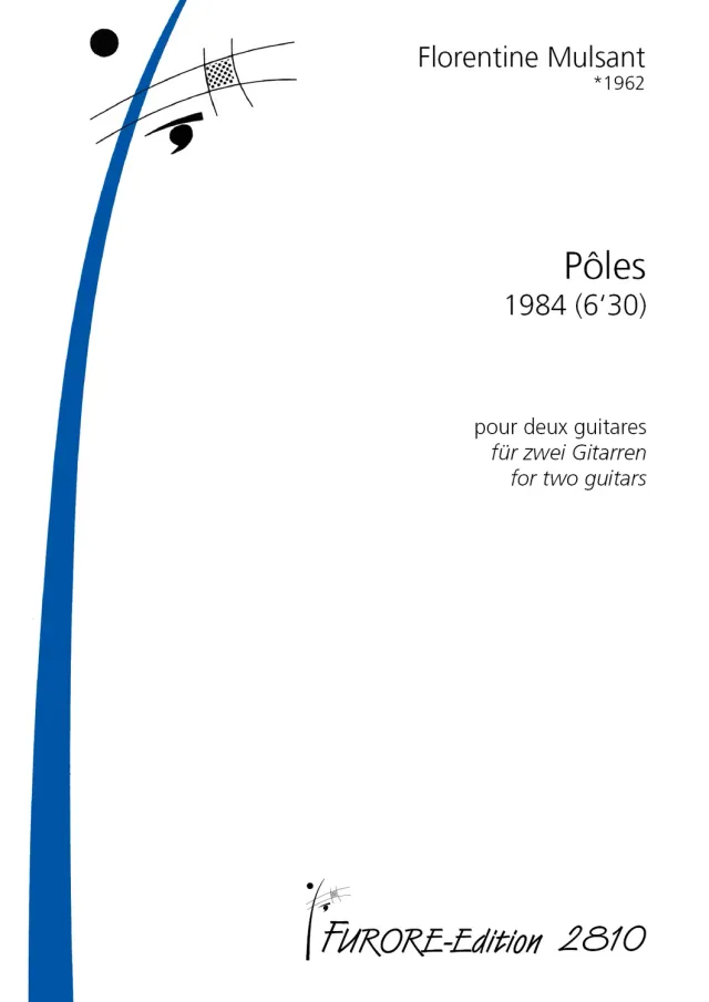 Furore Edition Pôles für 2 Gitarren Noten Partitur
