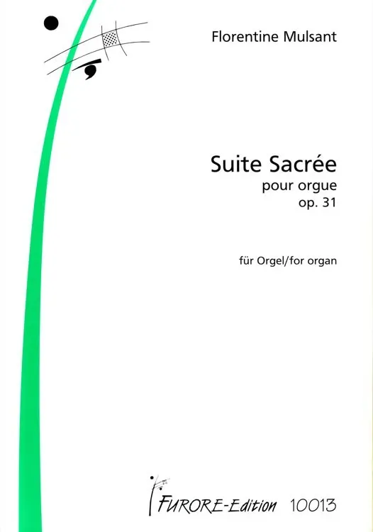 Furore Edition Suite Sacrée pour Orgue op. 31 Partitur