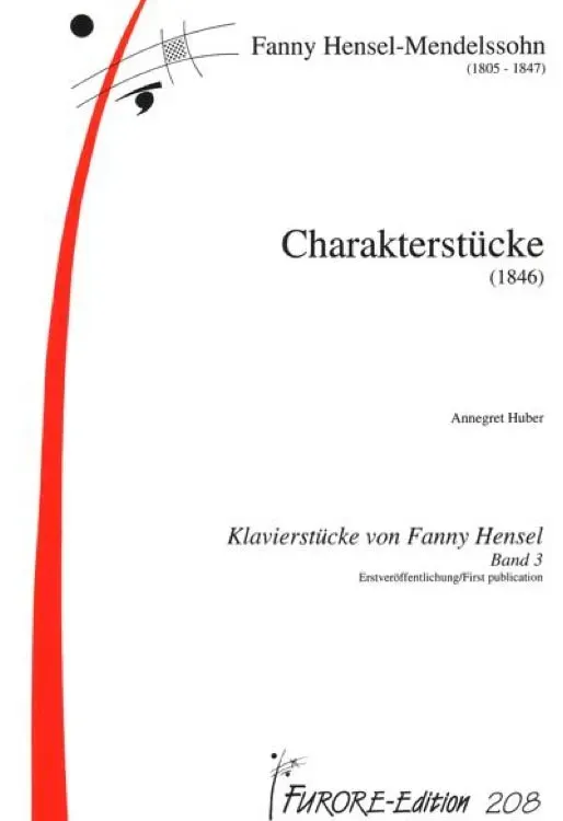 Furore Edition Character Pieces Klaviernoten F. Hensel Vol. 3