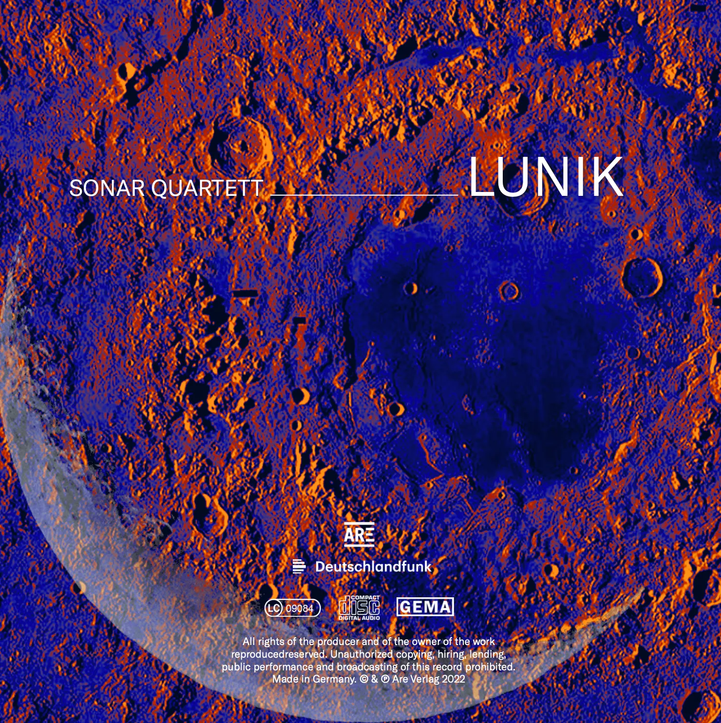 Are Musik Verlag Lunik Sonar Quartett CD Streichquartett