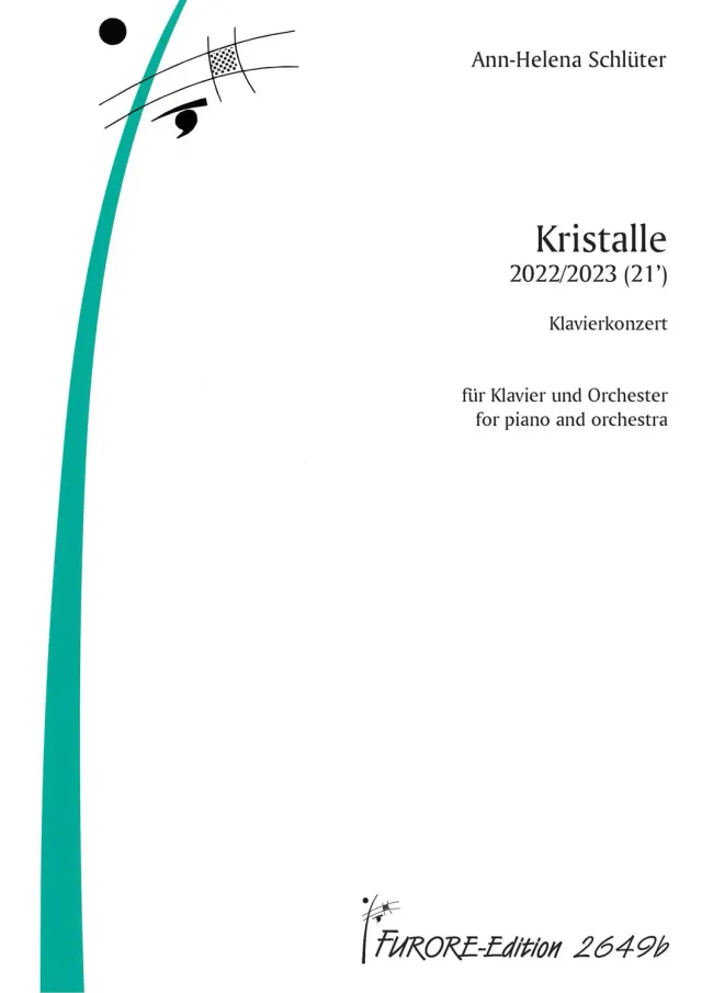 Furore Edition Kristalle Klavierkonzert Noten 32 Stimmen