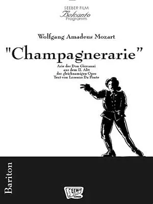 Seeber Film Verlag Champagnerarie Don Giovanni Blasorchester Noten