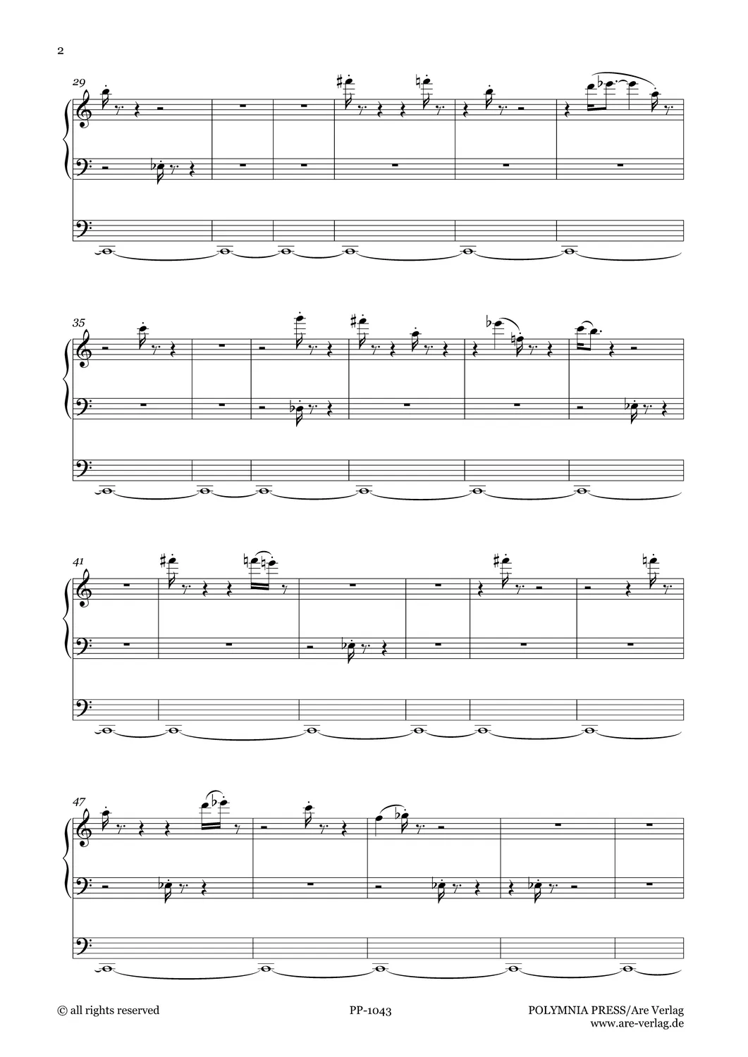 Are Musik Verlag Schultheiss Verstrichen ein Hauch Orgelausgabe