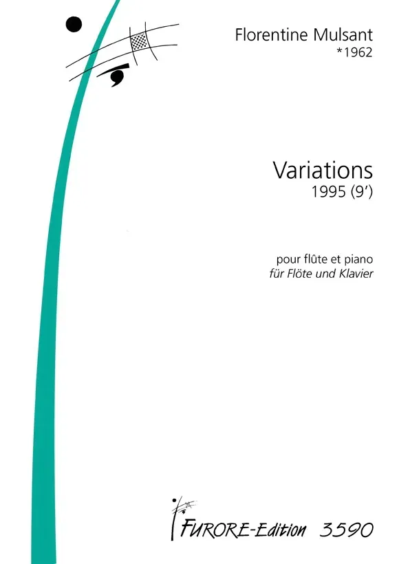 Furore Edition Variations pour flute et piano für Flöte und Klavier