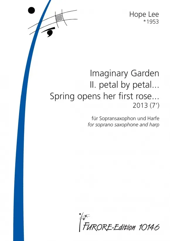 Furore Edition Imaginary Garden II Sopransaxophon und Harfe