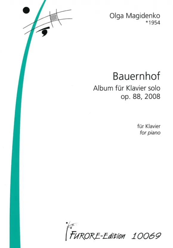 Furore Edition Bauernhof op. 88 Klaviernoten mittelschwer