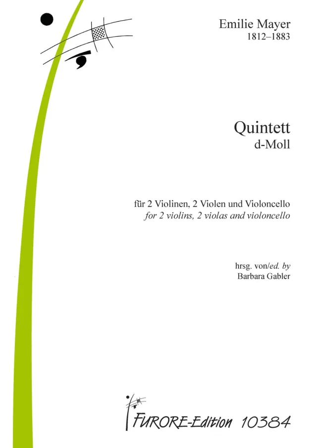 Furore Edition Quintett d-Moll Noten Streichquintett