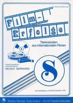 Studio-Verlag Rudi Seifert Film-Erfolge Noten Blasmusik B-Ware