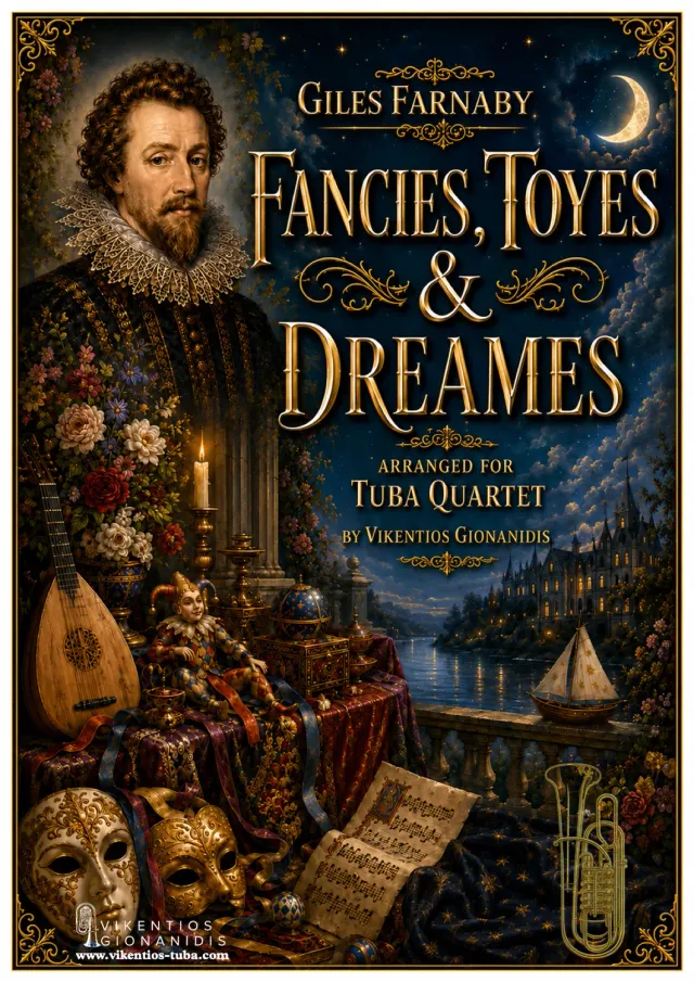 Vikentios Gionanidis Fancies, Toyes & Dreames Noten für Tubaquartett