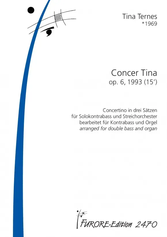 Furore Edition Concer Tina op. 6 Noten Kontrabass Orgel