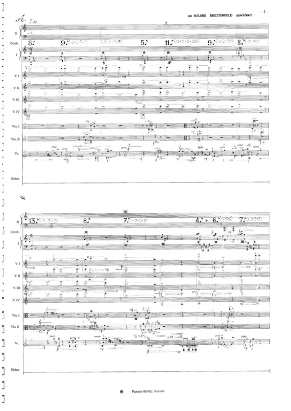 Furore Edition O viridissima auf einen Psalm von Hildegard von Bingen Partitur