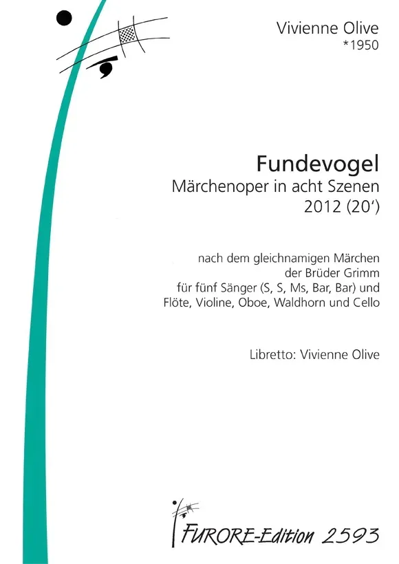 Furore Edition Fundevogel Kammeroper Leihmaterial 5 Singstimmen