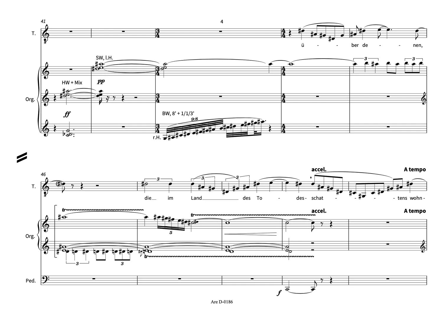Are Musik Verlag Schultheis Jesaja-Gesänge Noten