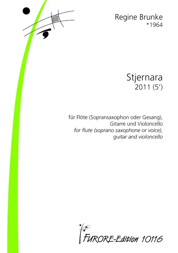 Furore Edition Stjernara Noten Flöte Gitarre Violoncello