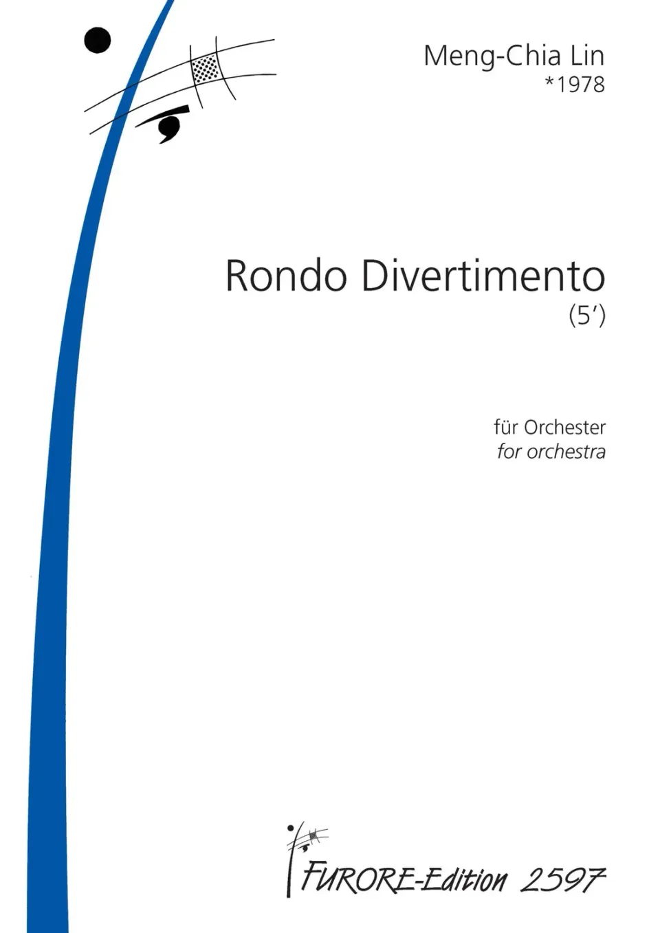 Furore Edition Rondo Divertimento Mietmaterial für Orchester