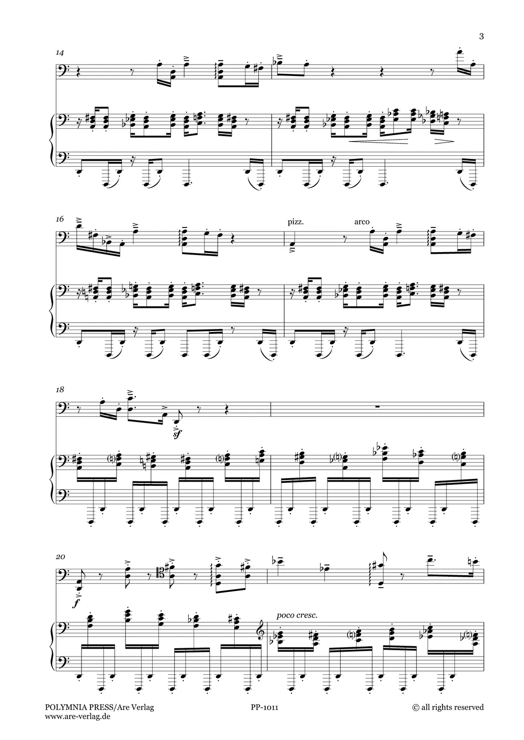 Are Musik Verlag Schultheiss Coconut run Cello Noten