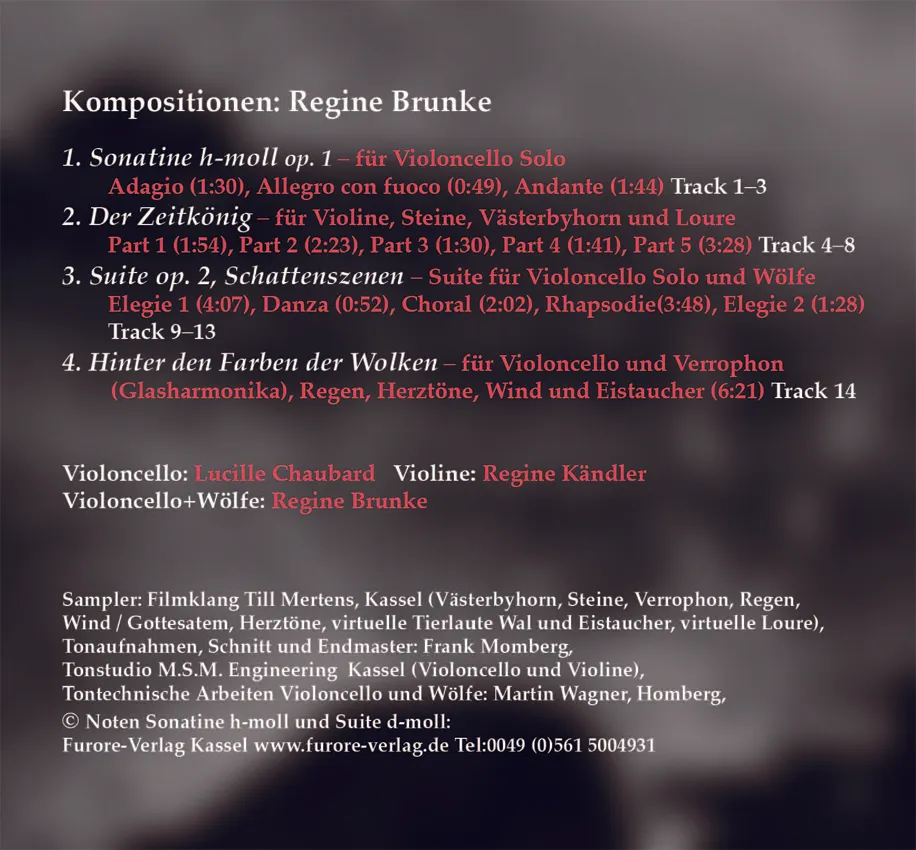 Furore Edition CREATAFERA oder – die Kreation der wilden Tiere CD