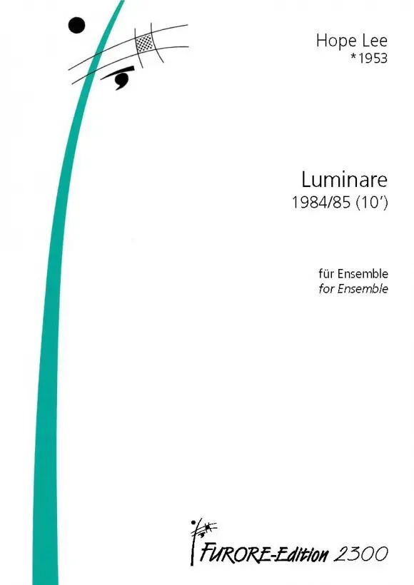 Furore Edition Luminare Partitur Ensemble