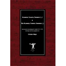 Are Musik Verlag Meyer Allemanden Couranten Sarabanden Noten Cembalo