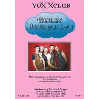 Studio-Verlag Rudi Seifert Geiles Himmelblau Voxxclub Noten Kleine Blasmusik