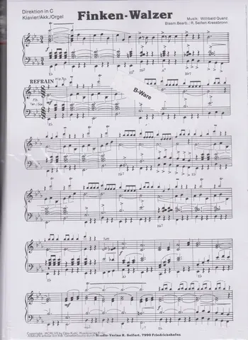 Studio-Verlag Rudi Seifert Evergreen-Parade 6 Blasmusik B-Ware