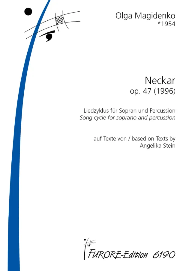 Furore Edition Neckar für Sopran und Percussion Partitur
