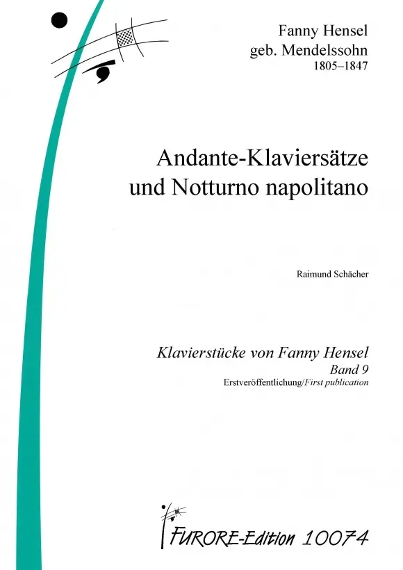Furore Edition Hensel Vol 9 Klaviernoten Andante