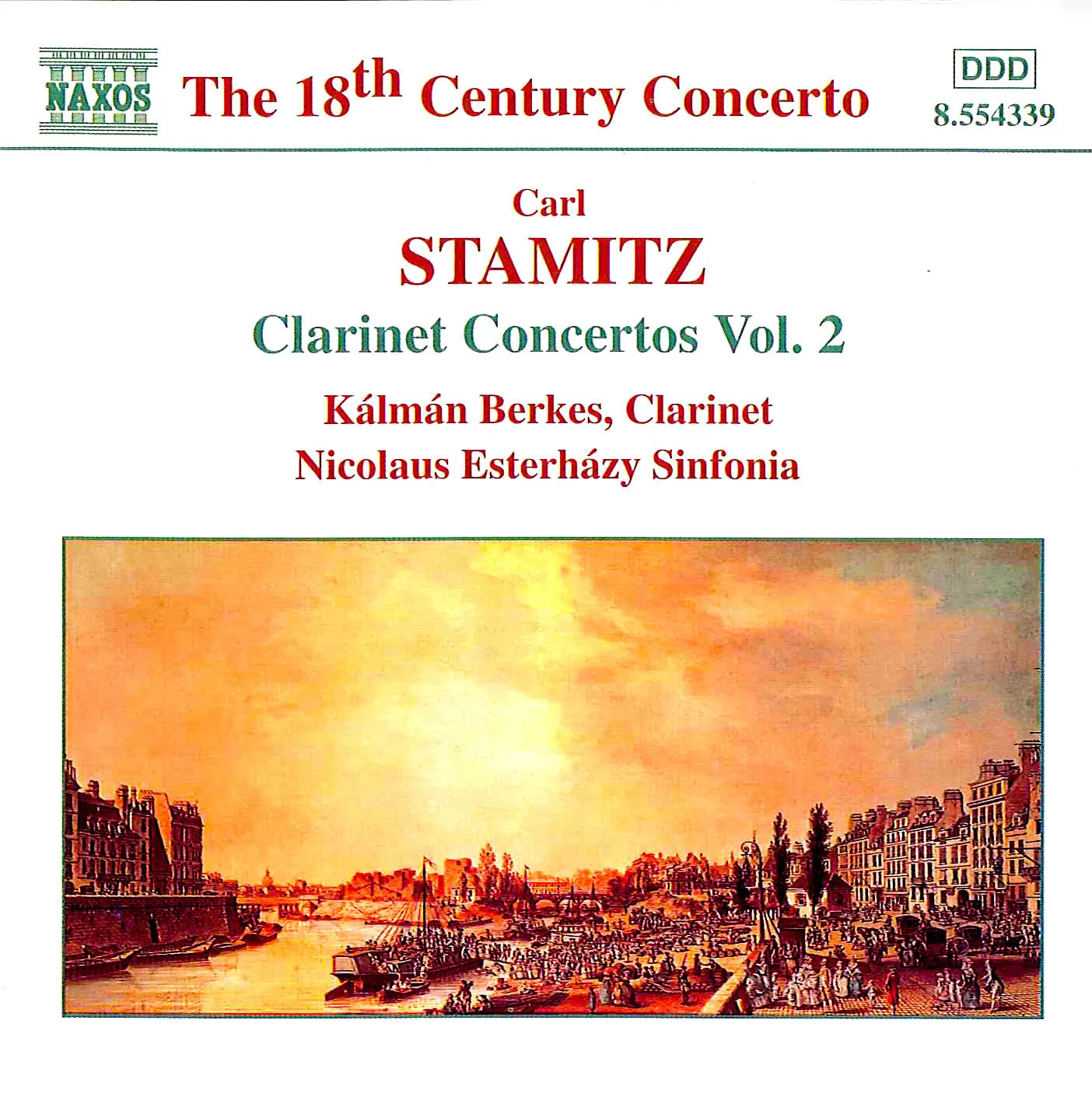 Artaria AE210 Stamitz Klarinettenkonzert Nr.7 B-Dur Partitur