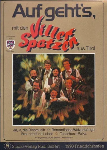 Studio-Verlag Rudi Seifert Viller Spatzen Noten B-Ware C-Stimme