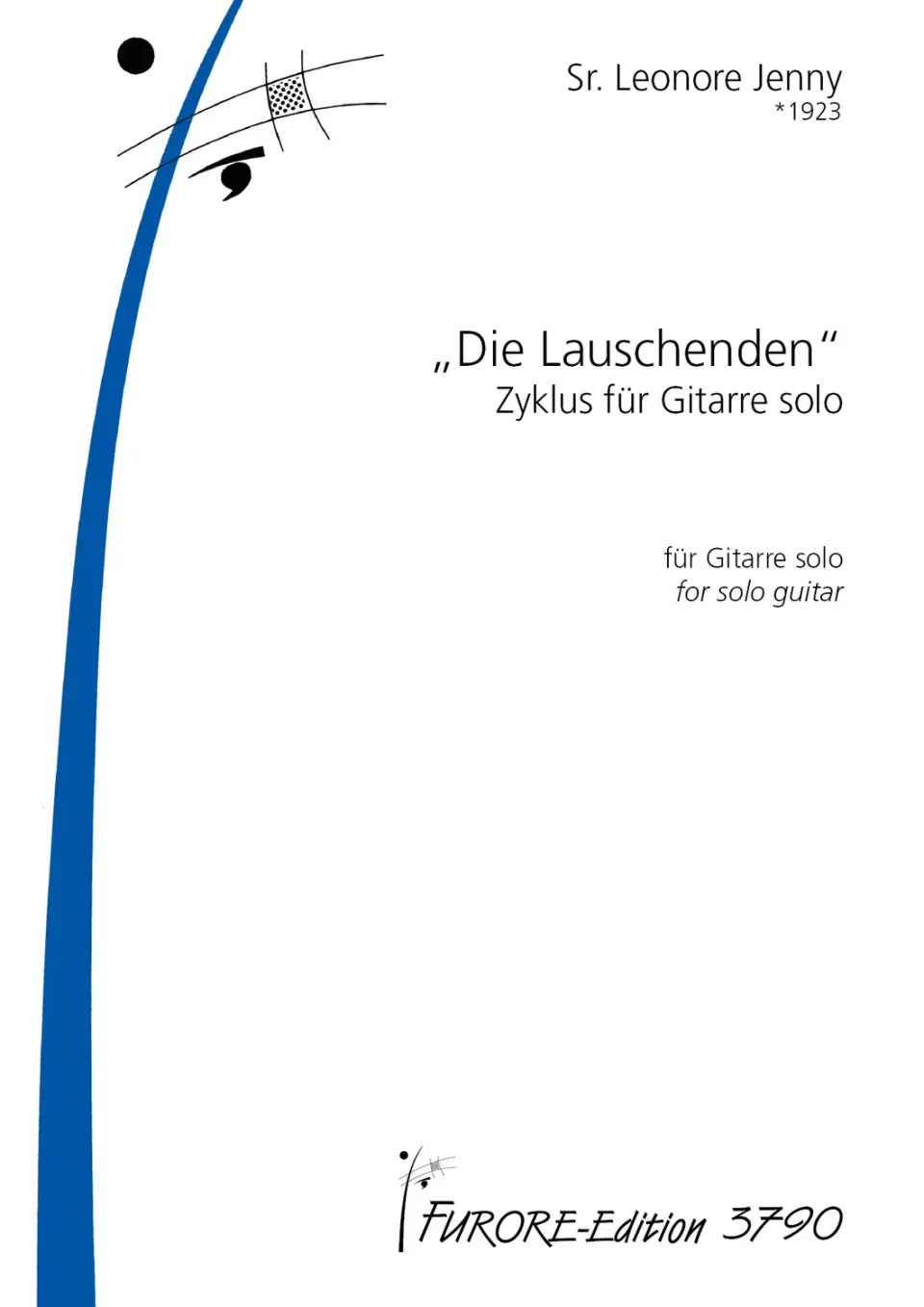Furore Edition Die Lauschenden Partitur für Gitarre solo