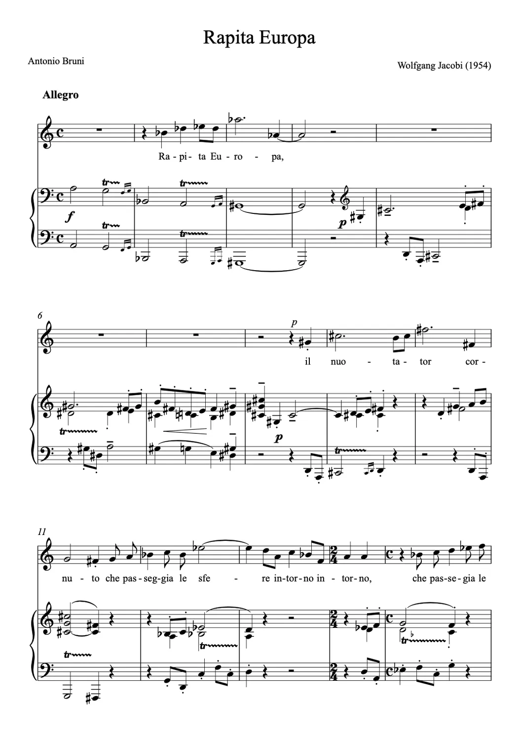Are Musik Verlag Italienische Lieder Sopran Klavier Noten