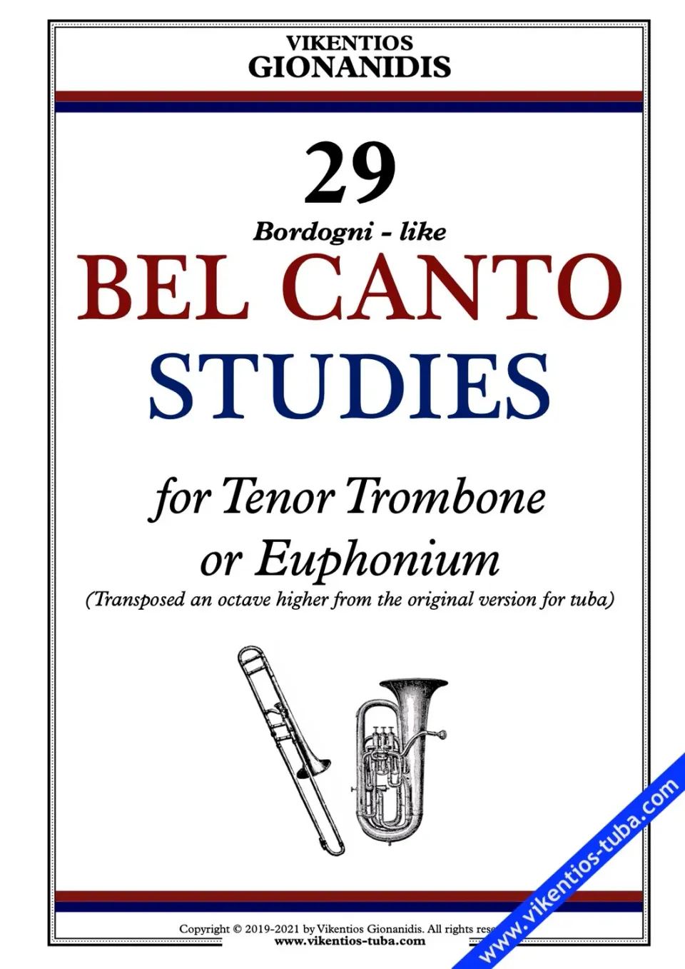 Vikentios Gionanidis 29 Bel Canto Studies Noten
