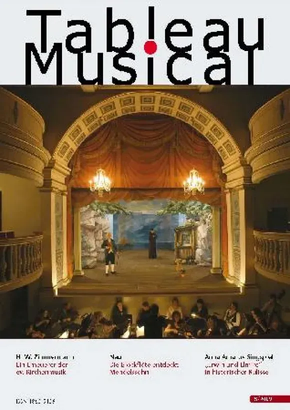 Furore Edition Tableau Musical Nr. 08 Musikzeitschrift