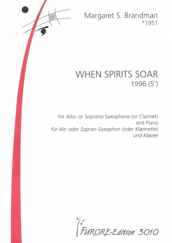 Furore Edition When Spirits Soar Saxophon Klavier Noten