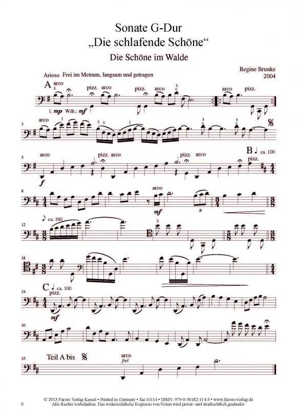 Literatur- und Märchenkompositionen Vol. 1 für Violoncello solo