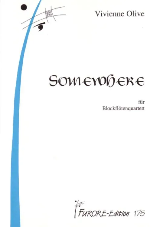 Furore Edition Somewhere Noten für Blockflötenquartett