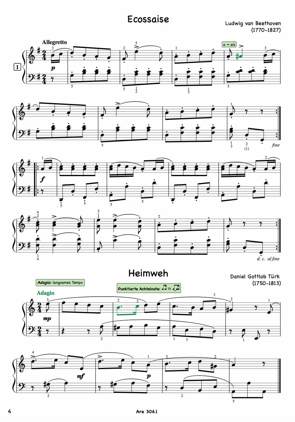 Are Musik Verlag Buchmann Tastenwerkstatt Band 3 Klavierschule