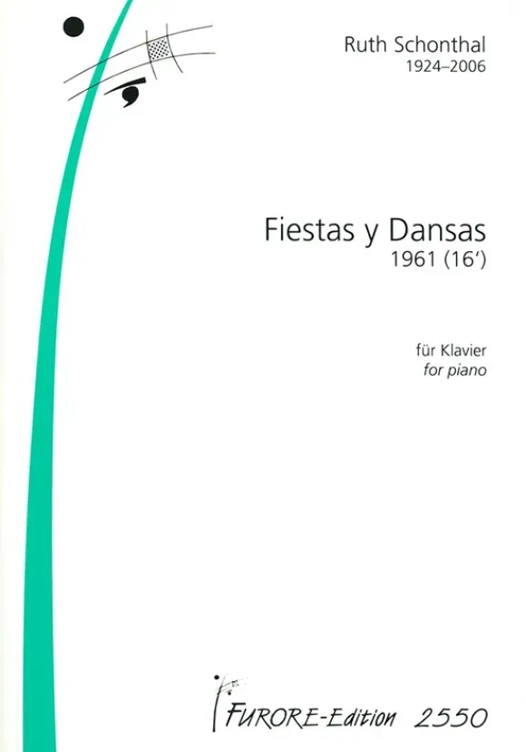 Furore Edition Fiestas y Danzas Klaviernoten Partitur