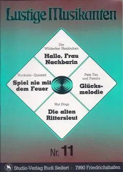 Studio-Verlag Rudi Seifert Lustige Musikanten 11 Noten C-Stimme