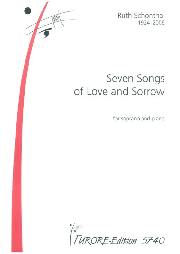 Furore Edition Seven Songs of Love and Sorrow Noten Sopran Klavier