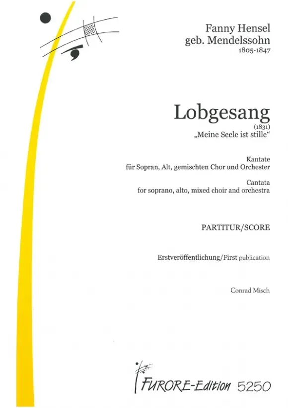 Furore Edition Lobgesang Kantate Chor Orchester Mietmaterial