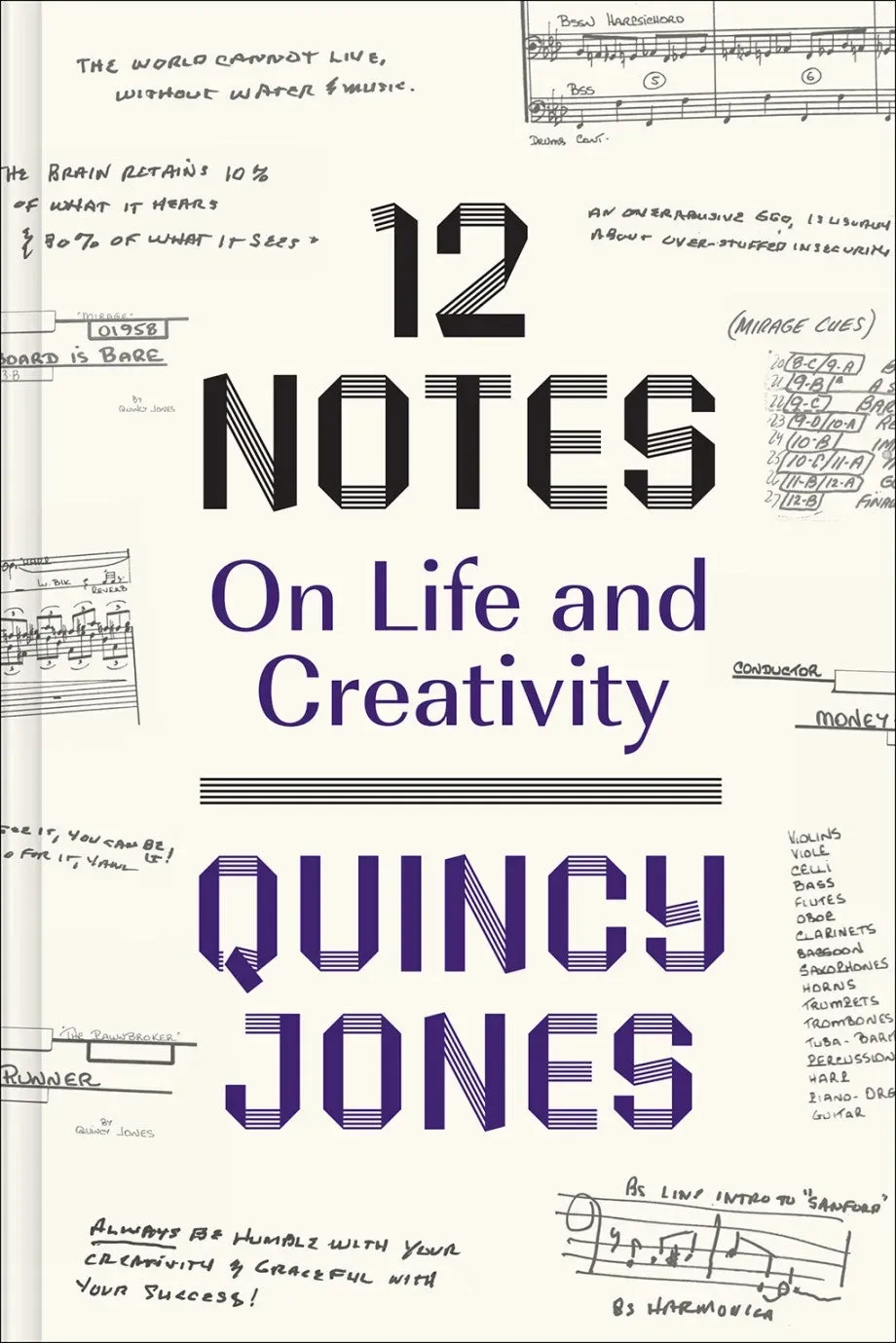 Quincy Jones 12 Notes On Life and Creativity Buch
